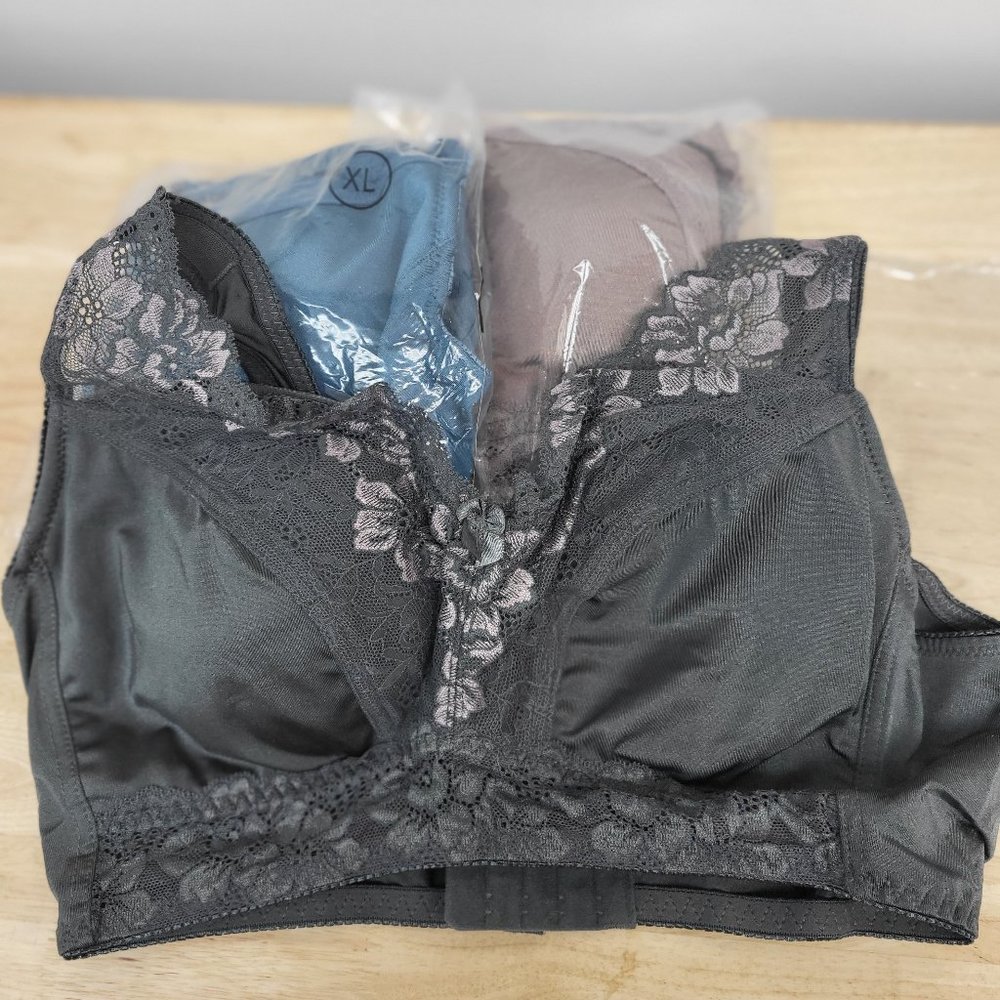 Rhonda Shear Pin Up Bras, 3 pack, Style: 673BP